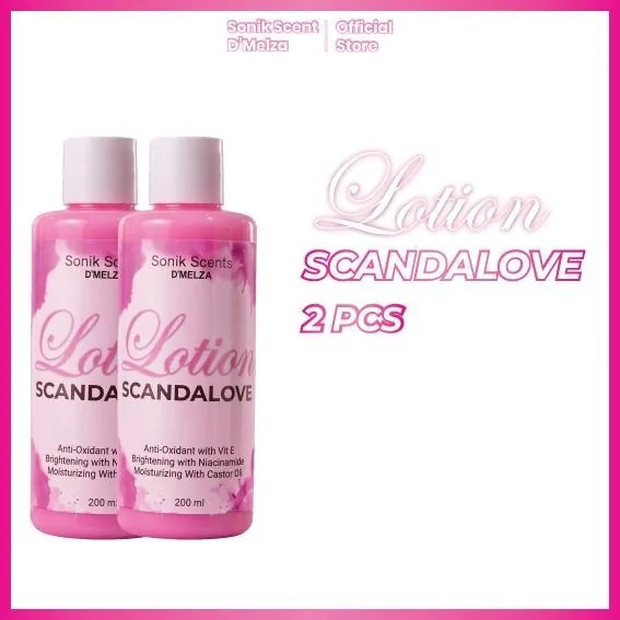 Sonik Scents D’Melza Scandalove Body Lotion Gel 200 ml — gambar 6