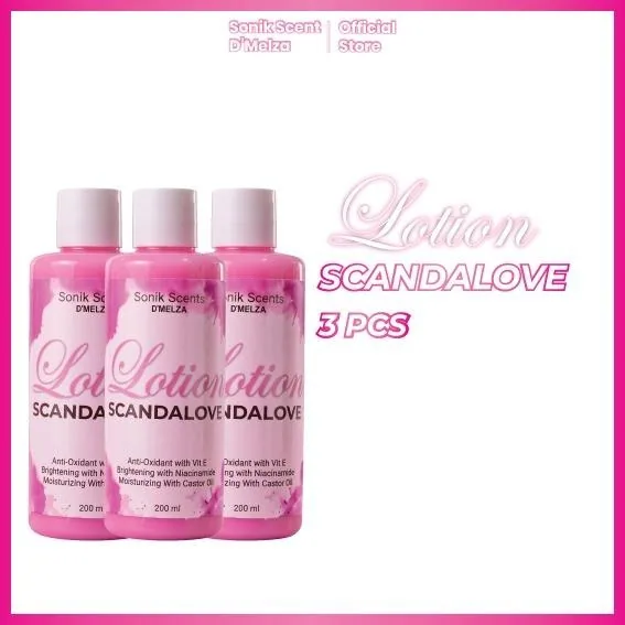 Sonik Scents D’Melza Scandalove Body Lotion Gel 200 ml — gambar 7