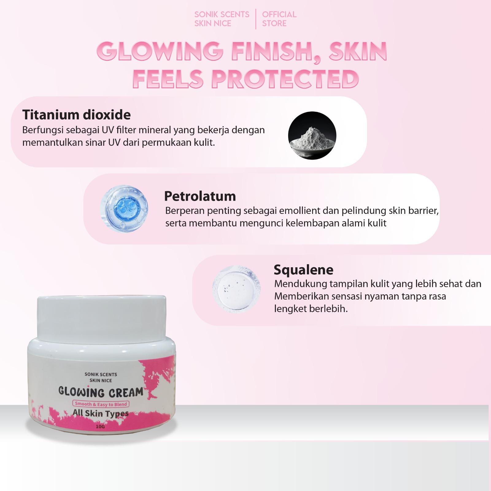 Sonik Scents Skin Nice Glowing Cream - Gambar 3